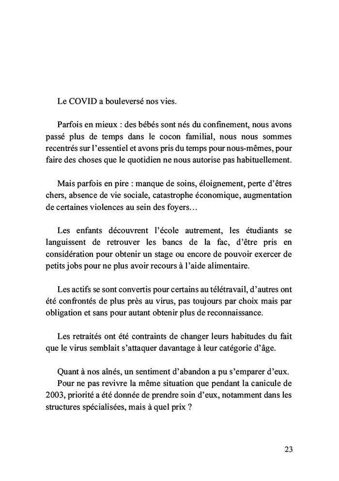 covid-19 ou 19 façons de voir covid autrement