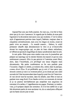 Le parfum du sang