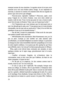 Le parfum du sang