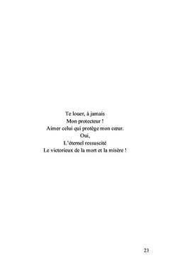 Dans le creux de ta main