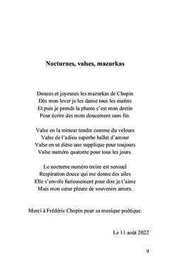 Peinture, musique et poésie