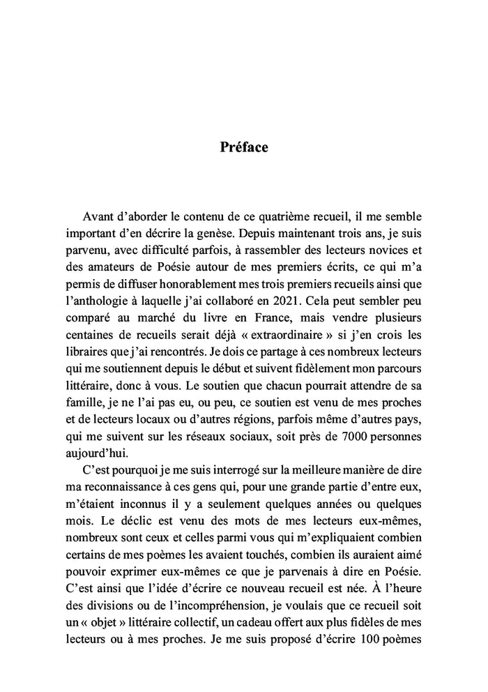 Tous quelqu'un, tous poètes