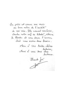 Tous quelqu'un, tous poètes