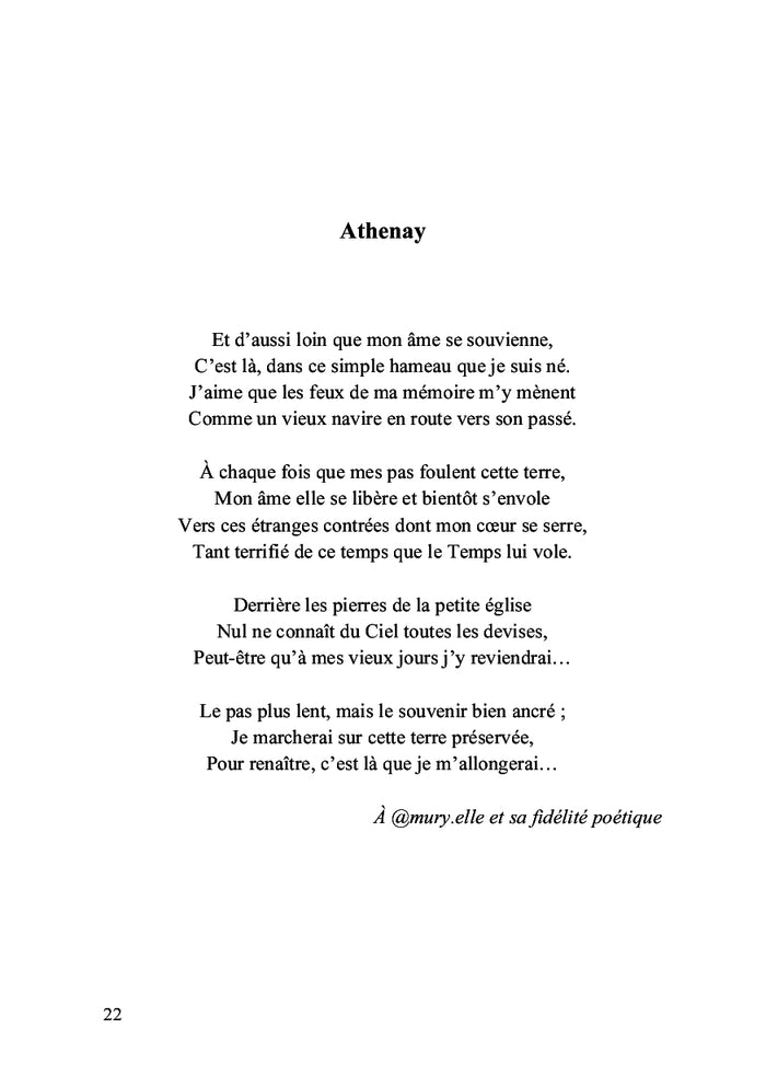 Tous quelqu'un, tous poètes