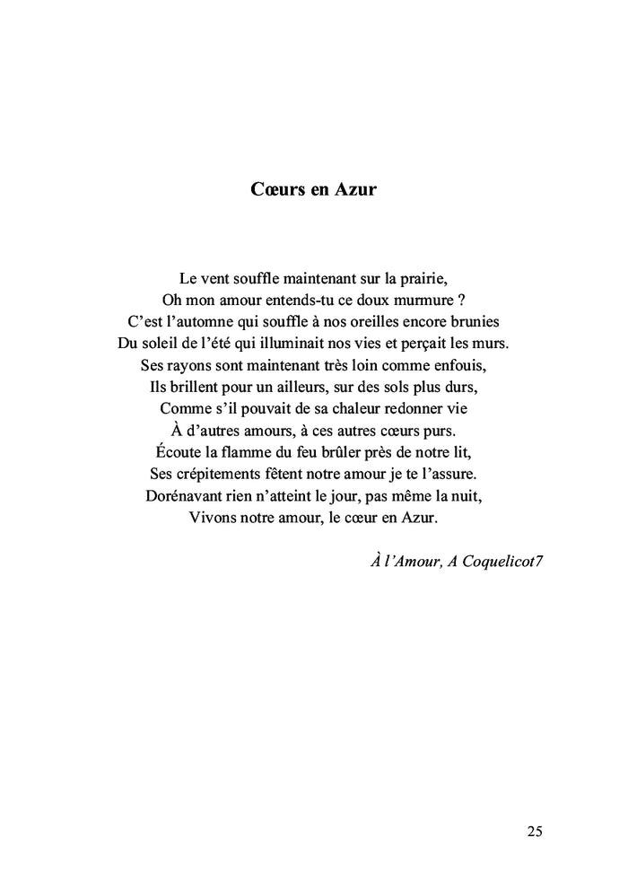 Tous quelqu'un, tous poètes