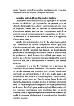 Personnes autistes