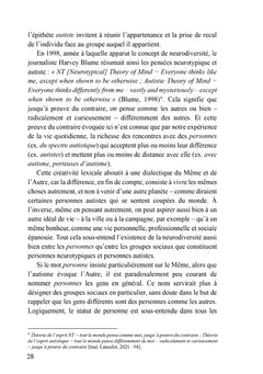 Personnes autistes