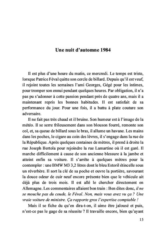 Rouge est la couleur du sang