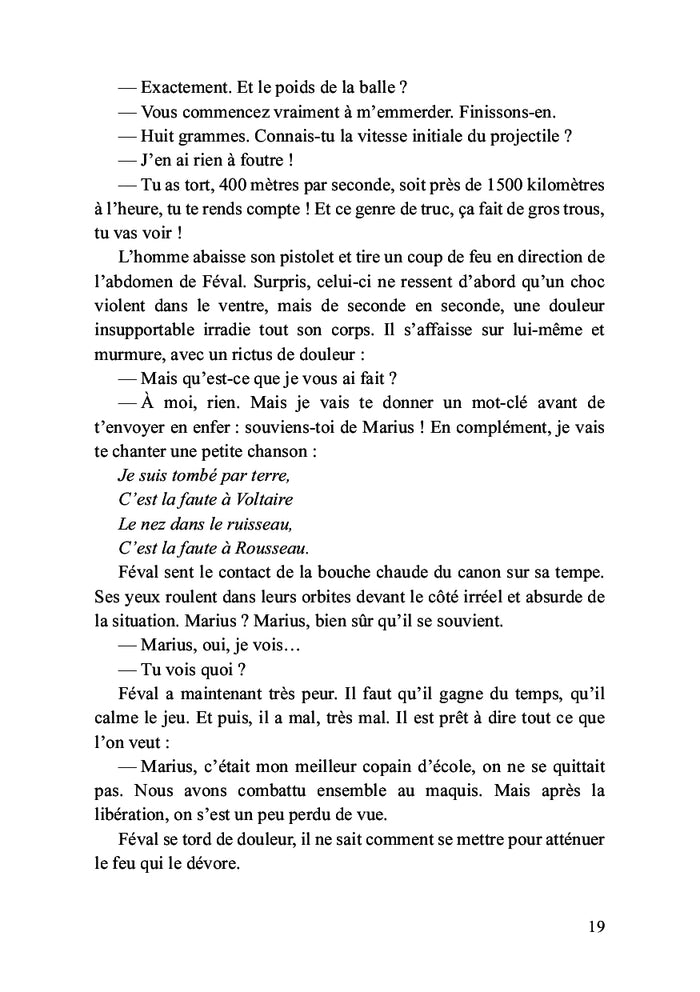 Rouge est la couleur du sang