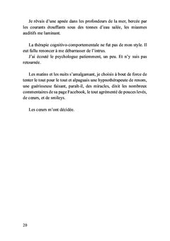Le silence a disparu