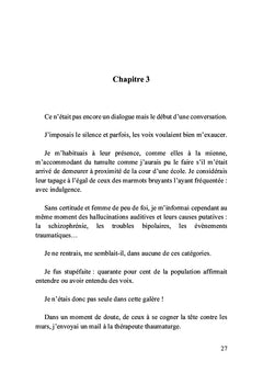 Le silence a disparu