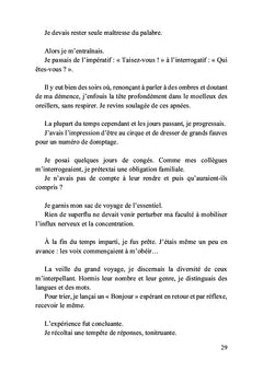 Le silence a disparu