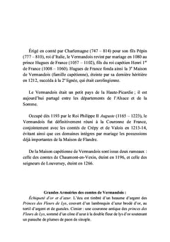 Les comtes de Vermandois de la lignée capétienne