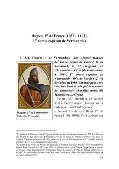 Les comtes de Vermandois de la lignée capétienne