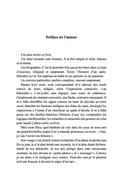 Je voulais être le premier