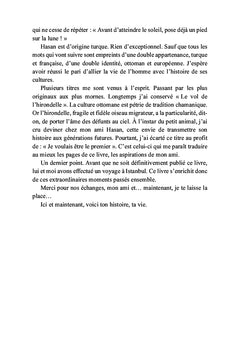 Je voulais être le premier