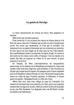 Je voulais être le premier