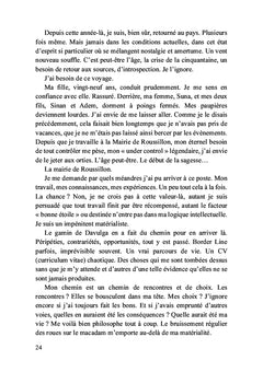 Je voulais être le premier