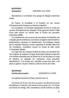 Pêcheurs en eaux troubles et autres nouvelles