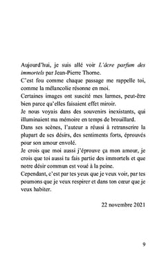 Lettre à toi, mon amour