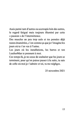 Lettre à toi, mon amour