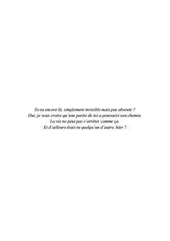 Je ne serai jamais loin de toi