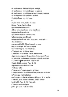 J'étais avec Jésus