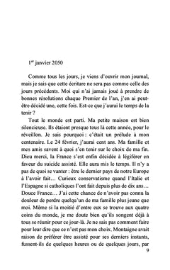 2050 mémoires d'un centenaire