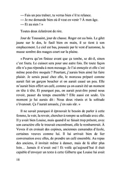 Gilberte à son crépuscule