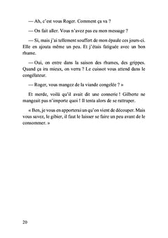 Gilberte à son crépuscule