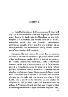 Gilberte à son crépuscule