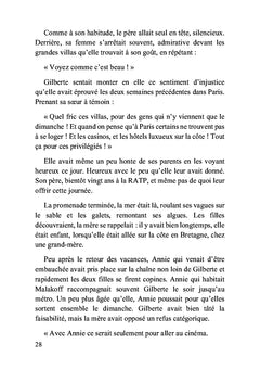 Gilberte à son crépuscule