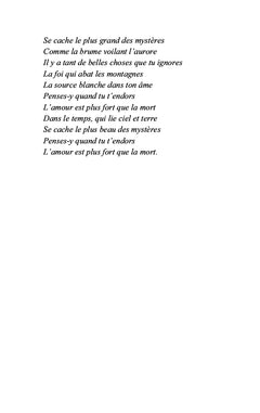 L'envol d'un ange