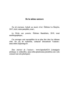 Je veux jouer de la lisière