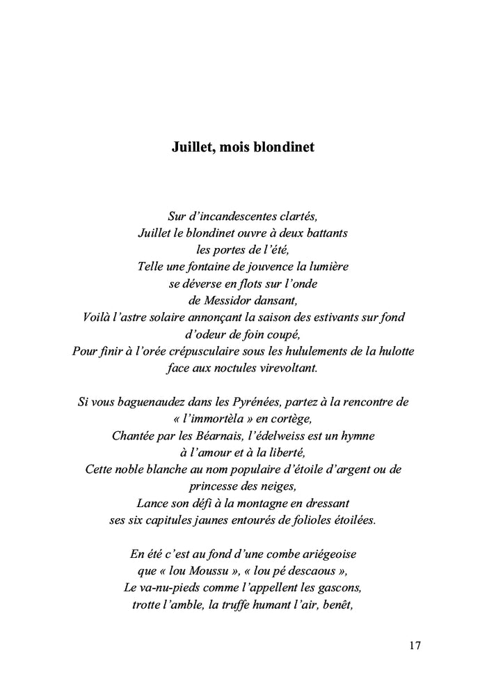 Mon Ariège à coeur ou vers