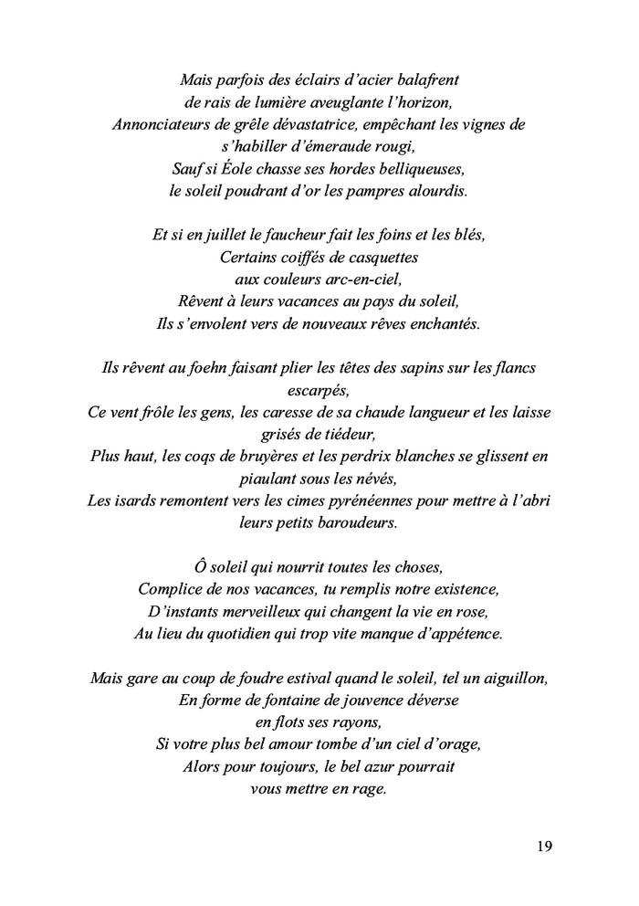 Mon Ariège à coeur ou vers