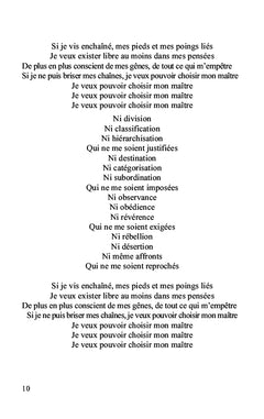 La désespérance ou l'espoir surmonté