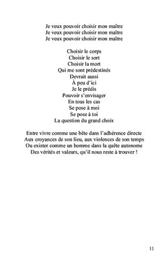 La désespérance ou l'espoir surmonté