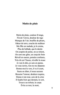 Matin de pluie