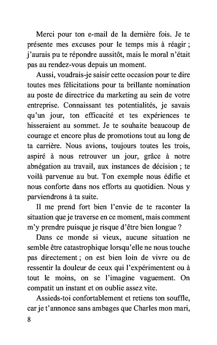 Douleurs d'une femme africaine