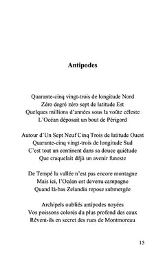 Poèmes d'un murmure enfermé dans le sang
