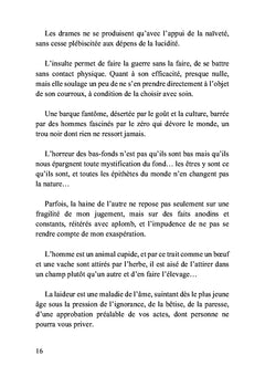 Court sujet