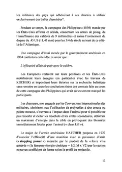 Balistique des armes à feu de poing et d'épaule