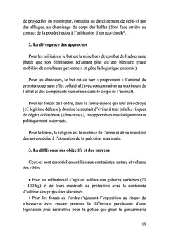 Balistique des armes à feu de poing et d'épaule