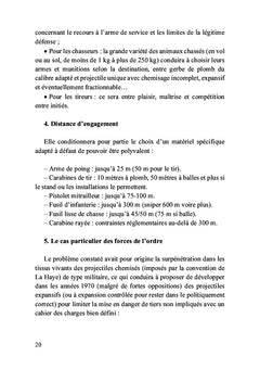 Balistique des armes à feu de poing et d'épaule