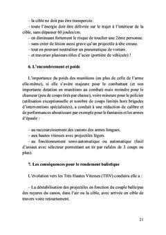 Balistique des armes à feu de poing et d'épaule