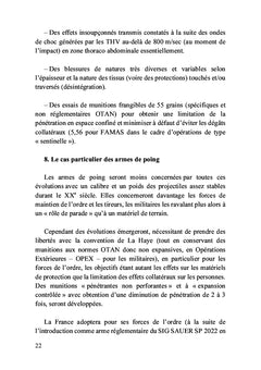 Balistique des armes à feu de poing et d'épaule