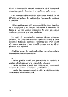 Balistique des armes à feu de poing et d'épaule