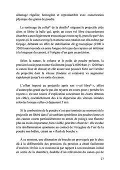 Balistique des armes à feu de poing et d'épaule