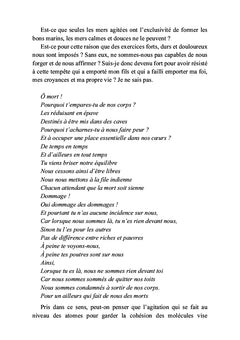 Le sang restauré